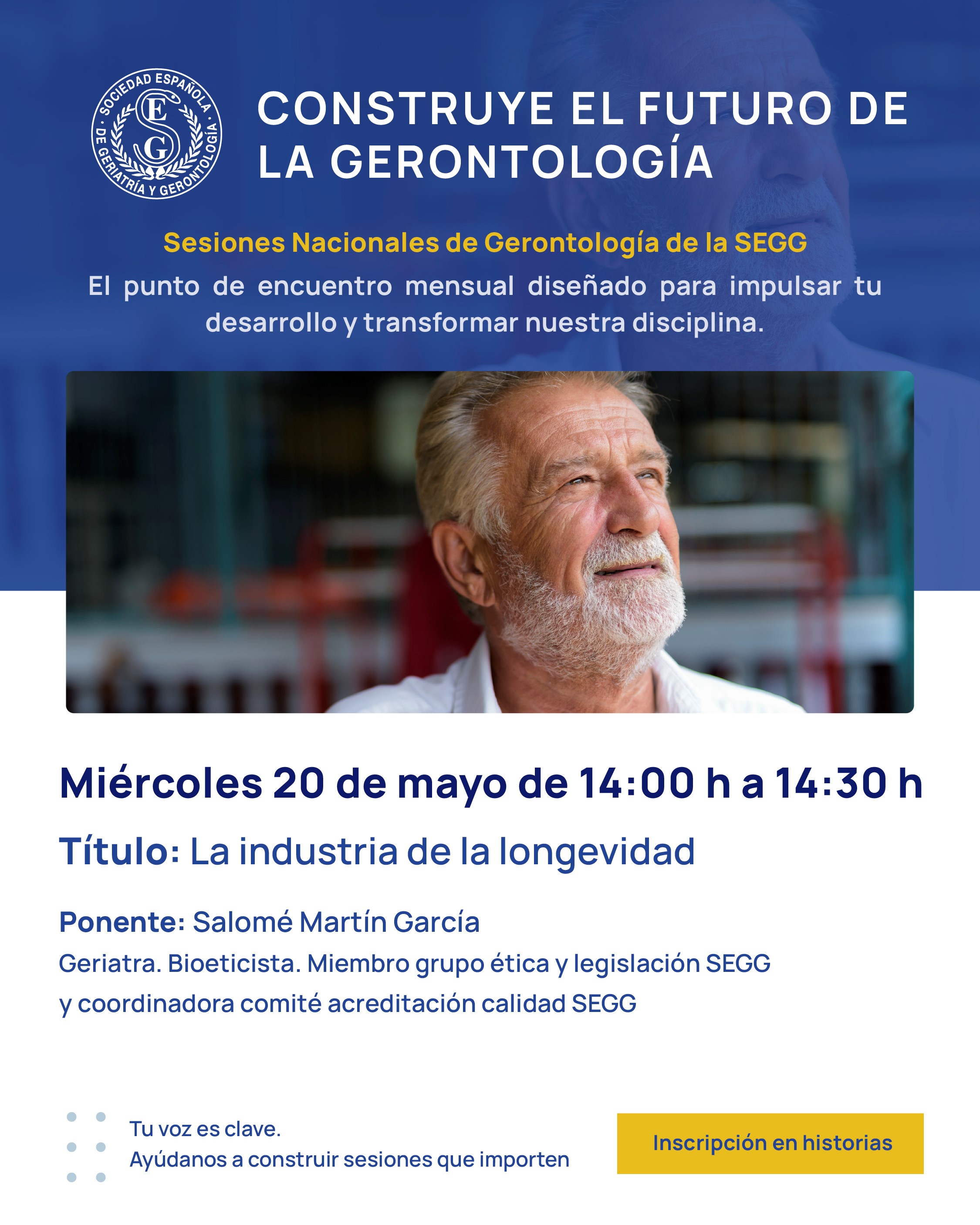 Sesiones Nacionales de Gerontología: La industria de la longevidad