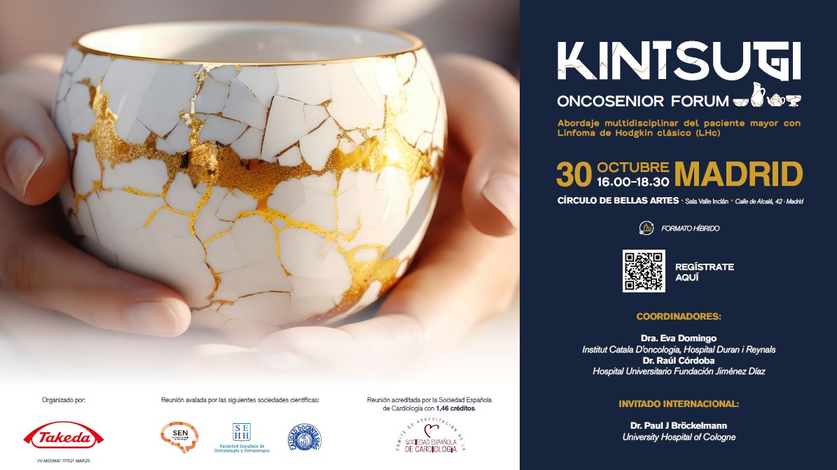 KINTSUGI. ONCOSENIOR FORUM. Abordaje multidisciplinar del paciente mayor con Linfoma de Hodgkin clásico (LHc)