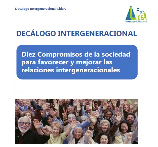 VI JORNADA LideA “El encuentro intergeneracional, clave para una sociedad mejor”