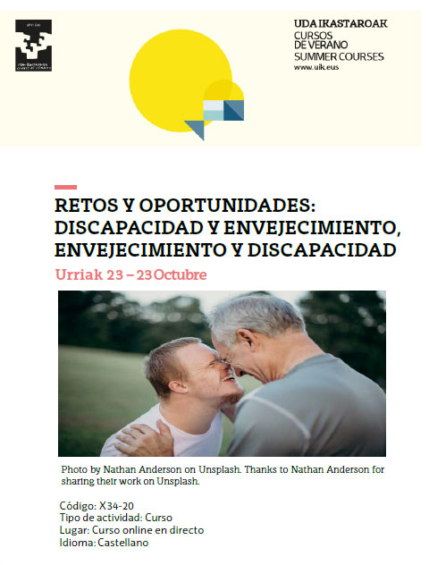 Retos y oportunidades: discapacidad y envejecimiento, envejecimiento y discapacidad