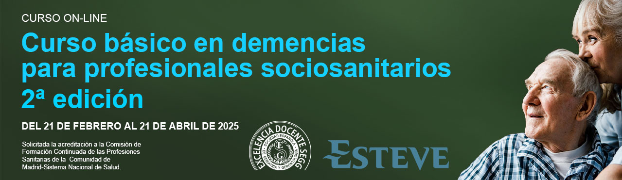 Curso básico en demencias para profesionales sociosanitarios edición 2