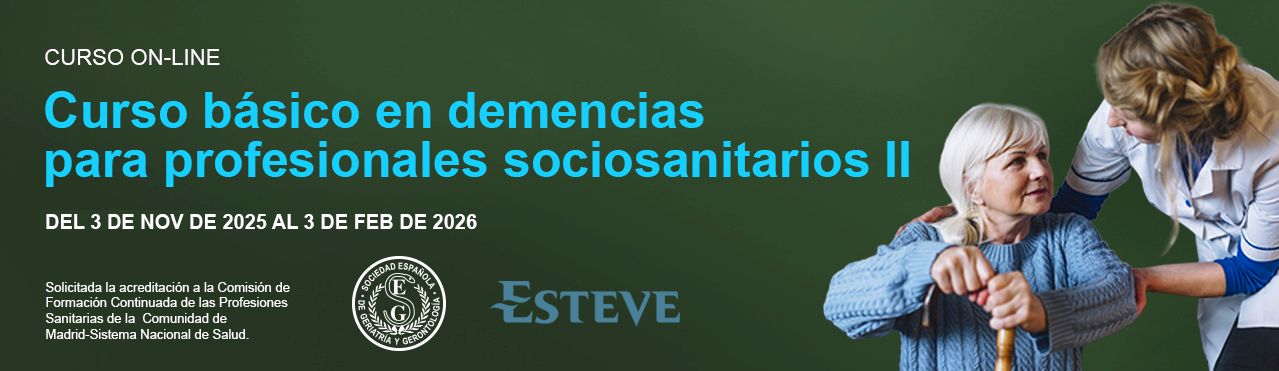 Curso básico en demencias para profesionales sociosanitarios II
