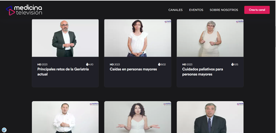 <p>Nace el canal de videoconsejos “Personas Mayores”, iniciativa de Medicina Televisi&oa