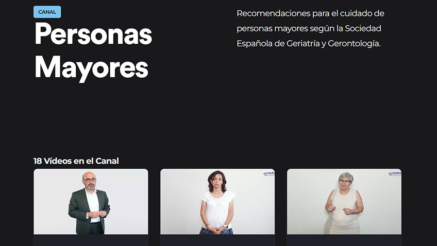 La SEGG lanza el canal divulgativo de TV “Personas Mayores”.