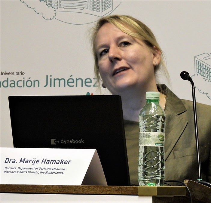 MARIJE HAMAKER: “SOLO HAY UNA EXCELENTE ATENCIÓN DEL CÁNCER SI SE TIENEN EN C