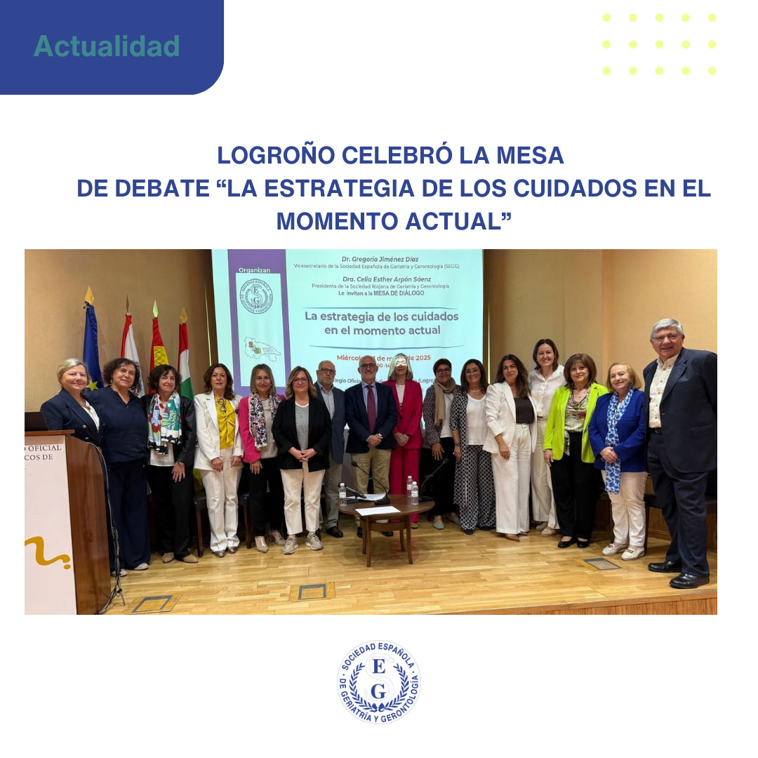 <p>Logroño celebró la Mesa de Debate “La Estrategia de los Cuidados en el moment