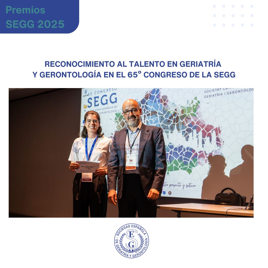 <p>Reconocimiento al talento en Geriatría y Gerontología en el 65º Congreso de la