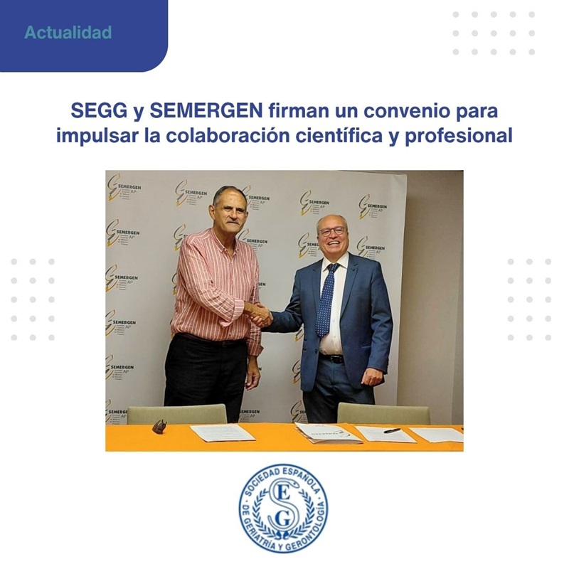 <p><strong>SEGG y SEMERGEN firman un convenio para impulsar la colaboración científica