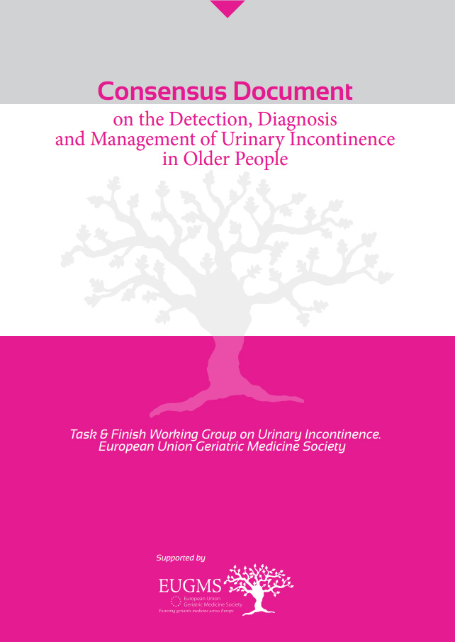 Documento de consenso sobre incontinencia urinaria elaborado por la EUGMS