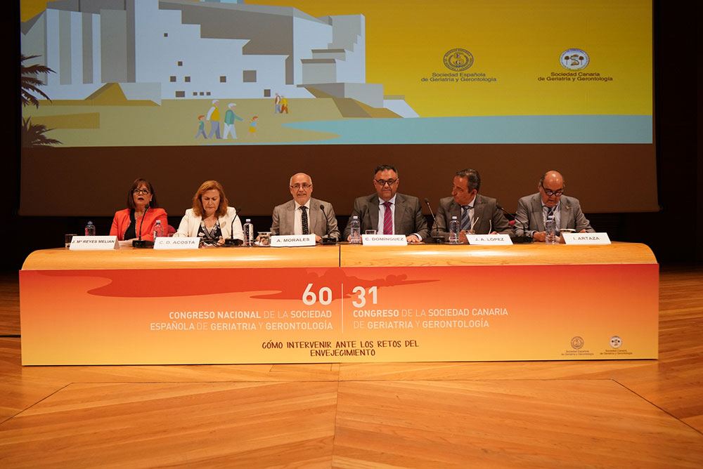 Acto Inaugural del 60 Congreso de la SEGG en Las Palmas de Gran Canaria