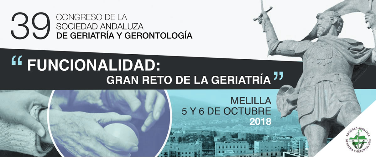 <p><strong>39 Congreso de la Sociedad Andaluza de Geriatría y Gerontología </strong></