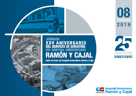 <p>25 aniversario Servicio de Geriatría del Hospital Ramón y Cajal</p>