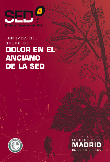 <p>Jornada del Grupo de Dolor en el anciano de la SED</p>