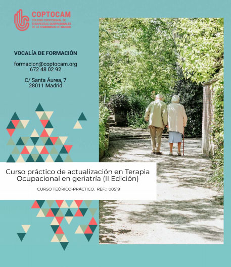 <p>Curso práctico de actualización en Terapia Ocupacional en Geriatría</p>