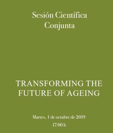 <p>Sesión Científica Conjunta: “Transforming the future of aging”</p>