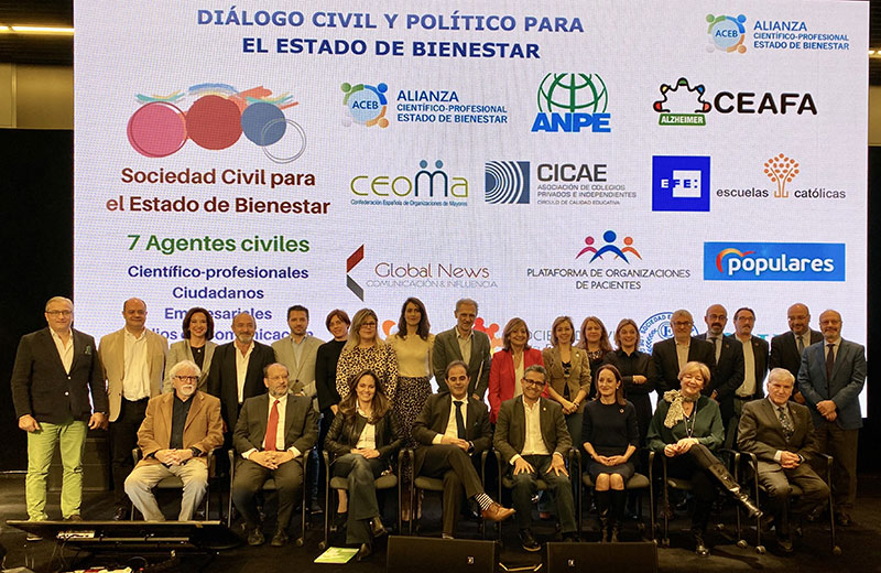 <p>I Encuentro “Sociedad civil para el Estado de Bienestar. Diez retos para 2030</p>